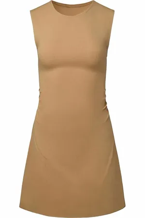 WeWoreWhat Ruched Muscle Tank Mini Dress in at Nordstrom, Size X-Small