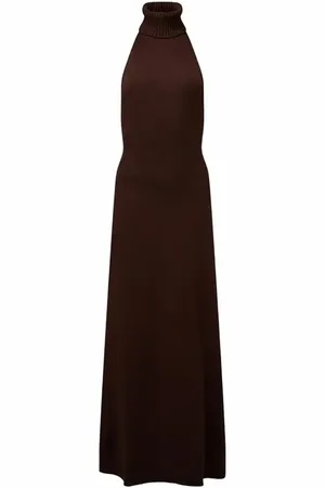 WeWoreWhat Open Back Halter Maxi Dress in at Nordstrom, Size X-Large
