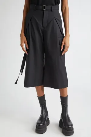 SACAI Belted Cargo Suiting Pants in at Nordstrom, Size 1