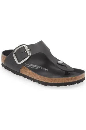 Birkenstock Gizeh Big Buckle Slide Sandal in at Nordstrom, Size 5-5.5Us