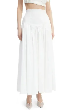 Bardot Amorette Cotton Maxi Skirt in at Nordstrom, Size 8
