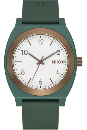 Nixon Time Teller OPP Silicone Strap Watch, 39.5mm in at Nordstrom