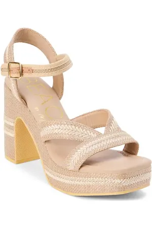 BEACH BY MATISSE Adelaide Ankle Strap Platform Sandal in at Nordstrom, Size 10