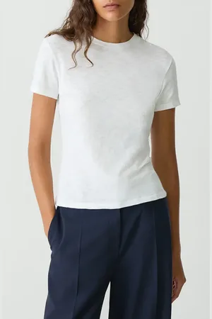 THEORY 2 Nebulous Organic Cotton Tiny Tee in at Nordstrom, Size X-Small