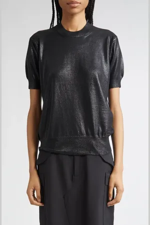 JUNYA WATANABE Metallic Spray Worsted Wool Sweater in at Nordstrom, Size Small