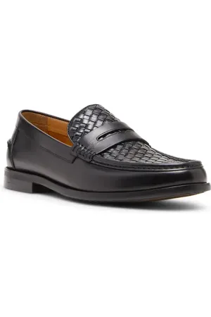 Steve Madden Aryton Woven Penny Loafer in at Nordstrom, Size 9