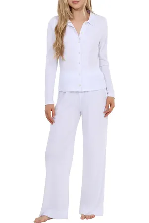 Honeydew Coffee Club Waffle Knit Pajamas in at Nordstrom, Size Medium