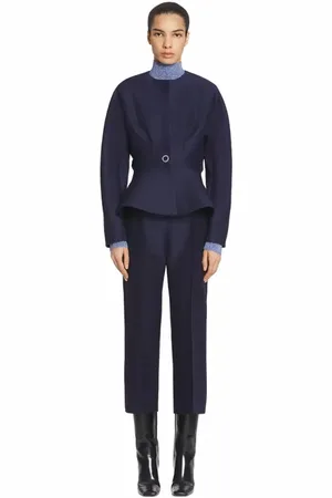 Lanvin FLARED CROPPED PANTS in at Nordstrom, Size 36 Eu