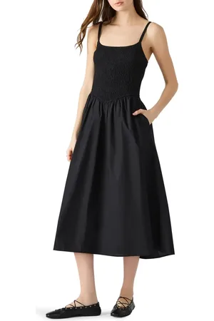 Steve Madden Codie Smocked Bodice Sundress in at Nordstrom, Size X-Small