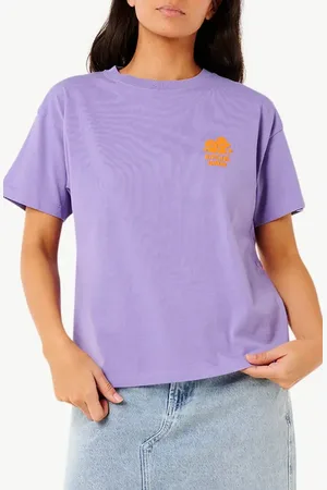 Rip Curl Hibiscus Relaxed Graphic T-Shirt in at Nordstrom, Size X-Small