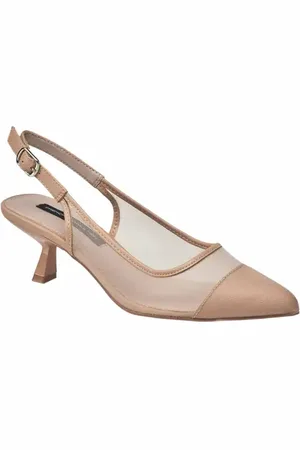 French Connection Mesh Flare Heel in at Nordstrom, Size 6