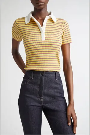 Ramy Brook Avalon Polo Top in at Nordstrom, Size Large