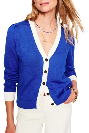 Boden Liv Linen Cardigan in at Nordstrom, Size X-Small