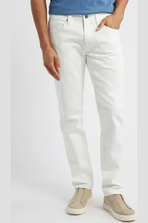 Nordstrom Slim Straight Leg Stretch Cotton Jeans in at , Size 30 X 32