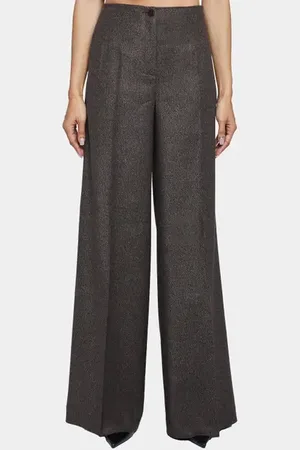 Santorelli LILY Wide Leg Pant with Side Slit Pockets in at Nordstrom, Size 40