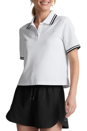 Beyond Yoga Country Club Polo Top in at Nordstrom, Size X-Large