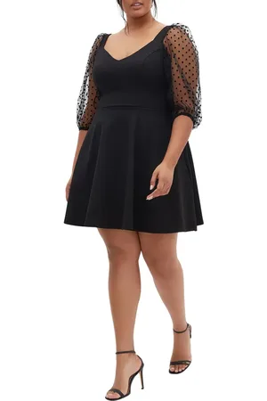 City Chic Asher Dress in at Nordstrom