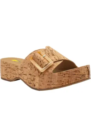 Volatile Bertha Platform Slide Sandal in at Nordstrom, Size 8