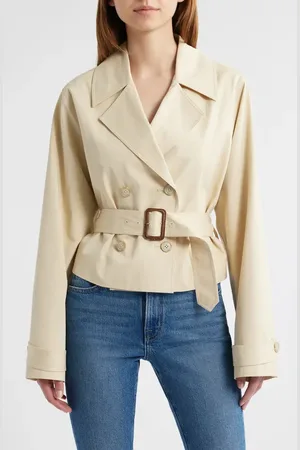 Frame The Uniform Short Trench Coat at Nordstrom, Size X-Small