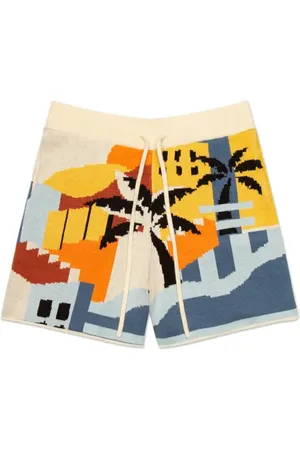 MAVRANS Havana Sunset Knit Shorts in at Nordstrom, Size Small