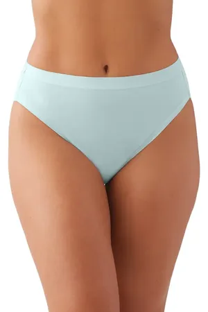 Wacoal Understated Cotton Blend High Leg Briefs in at Nordstrom, Size Xx-Large