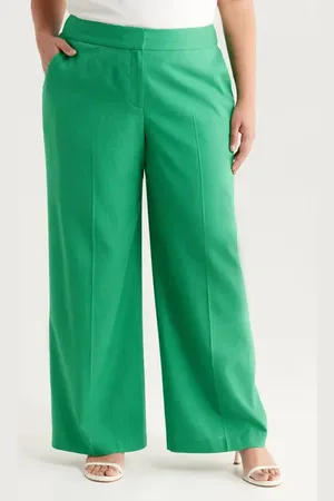 Tahari ASL Wide Leg Pants in at Nordstrom, Size 14W