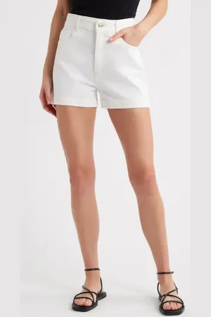 Frame The Charm High Waist Denim Shorts in at Nordstrom, Size 24