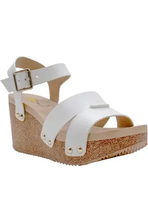 Volatile Agnes Ankle Strap Platform Wedge Sandal in at Nordstrom, Size 9