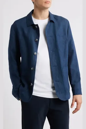 HUGO BOSS Carper Linen Jacket in at Nordstrom, Size 44R