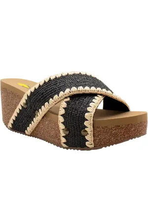 Volatile Antigua Platform Wedge Slide Sandal in at Nordstrom, Size 10