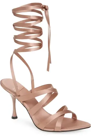 Jeffrey Campbell Obsessed Ankle Wrap Sandal in at Nordstrom, Size 7