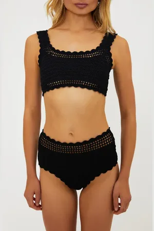 Beach Riot Andy Crochet Bikini Top in at Nordstrom, Size Small