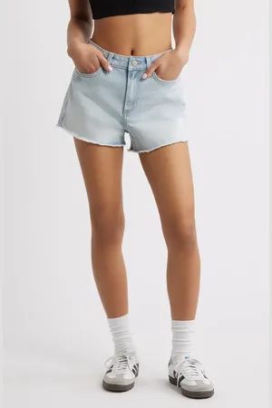 BP. Festival High Waist Cutoff Denim Shorts in at Nordstrom, Size 26