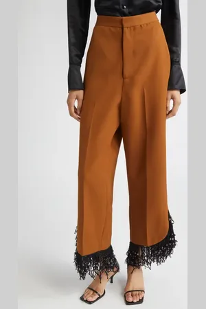Diotima George Beaded Fringe Pants in at Nordstrom, Size 2