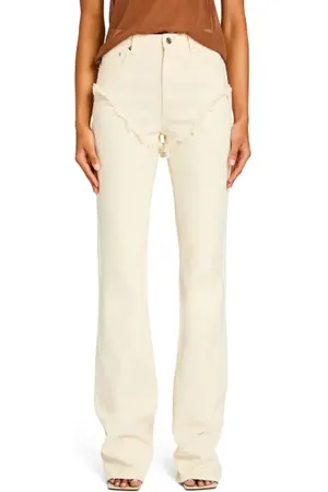 SER.O.YA Dahlia Frayed Bootcut Jean in at Nordstrom, Size 25