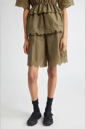 Cecilie Bahnsen Arya Nylon Bermuda Shorts in at Nordstrom, Size 6 Us