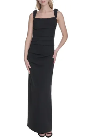 Vince Camuto Laguna Ruched Sheath Gown in at Nordstrom, Size 6