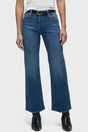 Hudson Rosie High-Rise Wide Leg Ankle in at Nordstrom, Size 28