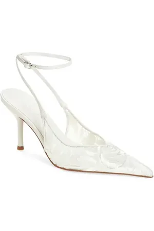 Jeffrey Campbell Exec Ankle Strap Pointed Toe Pump in at Nordstrom, Size 8