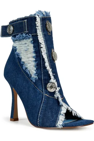AZALEA WANG Tandy Peep Toe Bootie in at Nordstrom, Size 6