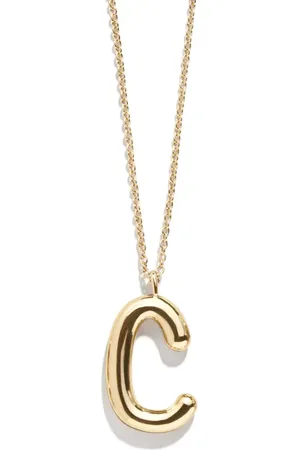 Baublebar Bubble Initial Necklace in at Nordstrom