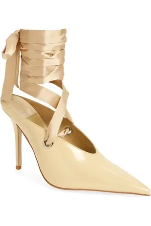 Jeffrey Campbell Grateau Ankle Wrap Mule in at Nordstrom, Size 5.5