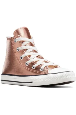 Converse Gender Inclusive Chuck Taylor All Star Metallic Canvas High Top Sneaker in at Nordstrom, Size 1 M