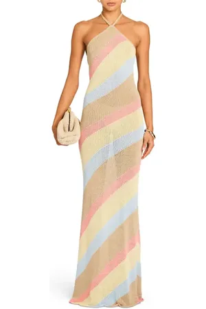 SER.O.YA Dree Knit Maxi Dress in /ice at Nordstrom, Size X-Small