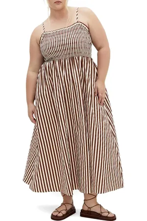 City Chic Jolie Print Sleeveless Maxi Dress in at Nordstrom, Size Xs