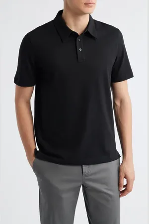 THEORY Textured Polo in at Nordstrom, Size X-Large