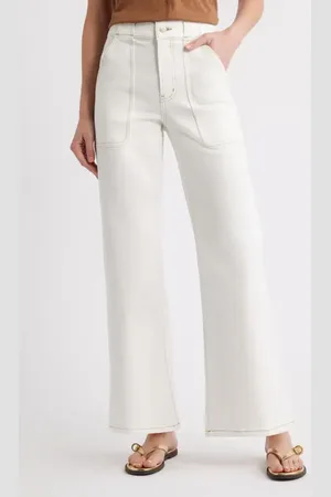 Frame The Modern Pocket Wide Leg Jeans in at Nordstrom, Size 29