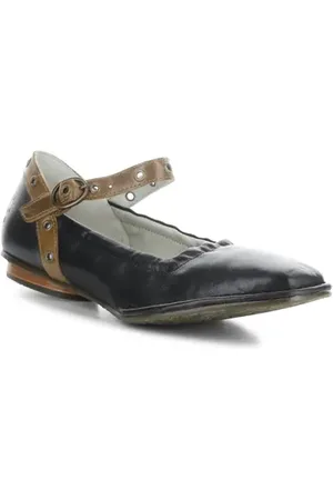 Fly London Bewi Ankle Strap Flat in at Nordstrom, Size 5.5Us