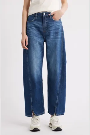 HUGO BOSS Split Hem Balloon Leg Jeans in at Nordstrom, Size 32