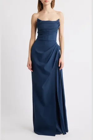 CHIARA BONI Dotai Strapless Gown in at Nordstrom, Size 2